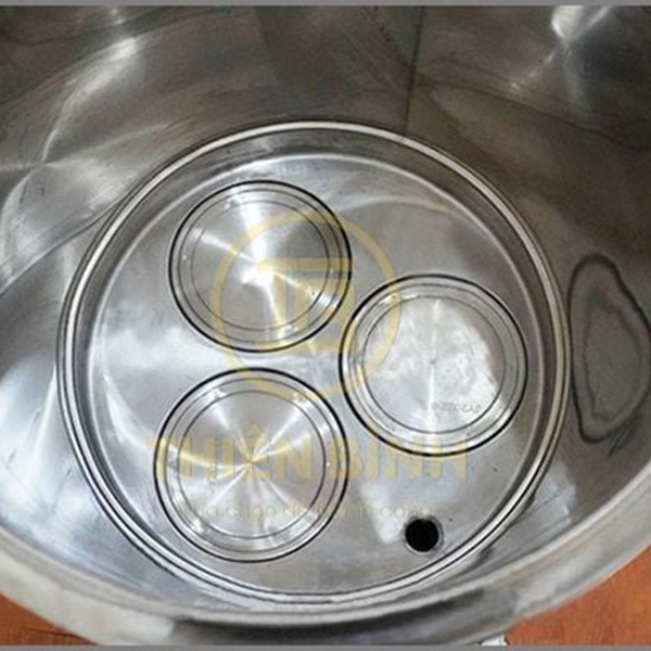 Nồi nấu phở dùng điện 100 lít 6 Mâm nhiệt nồi nấu phở 100 lít