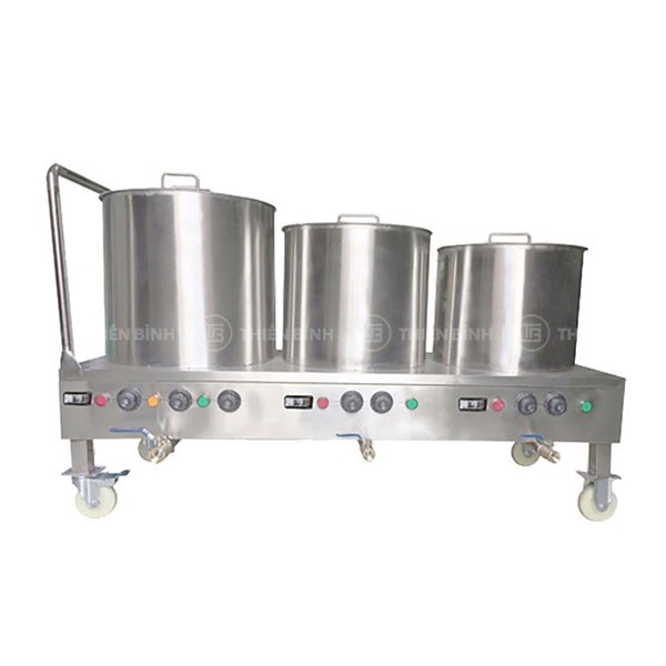 Nồi nấu phở điện 3 nồi 20L - 50L và 80L