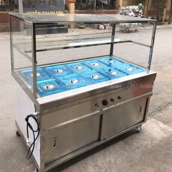 Quầy giữ nóng thức ăn 10 khay