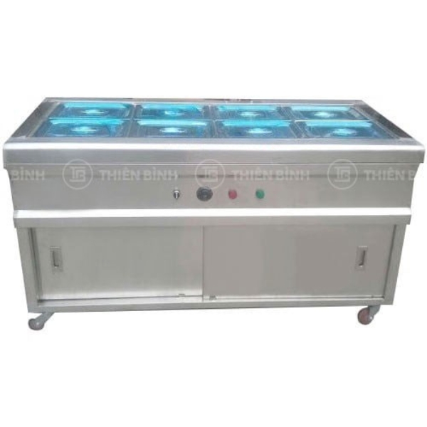 Quầy giữ nóng thức ăn 8 khay
