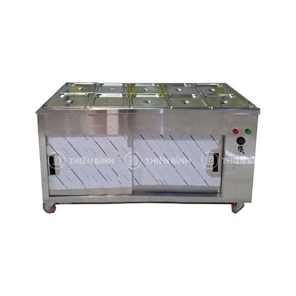 Quầy hâm nóng thức ăn 10 khay