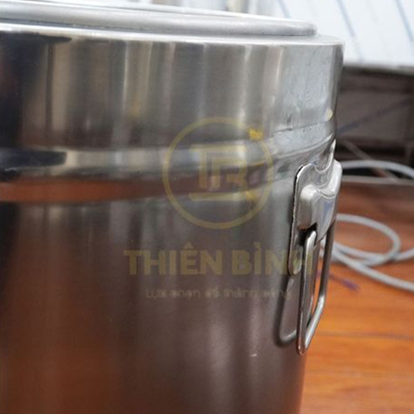 Nồi nấu phở dùng điện 30 lít 5 Tay cầm nồi phở 30 lít