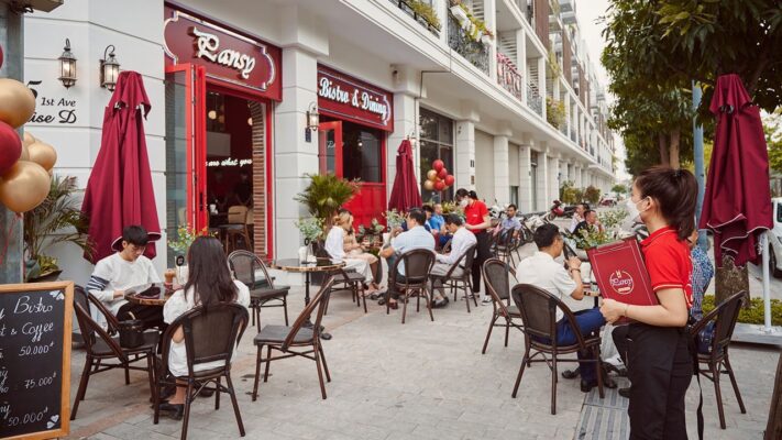 Thiết kế bếp nhà hàng Pansy