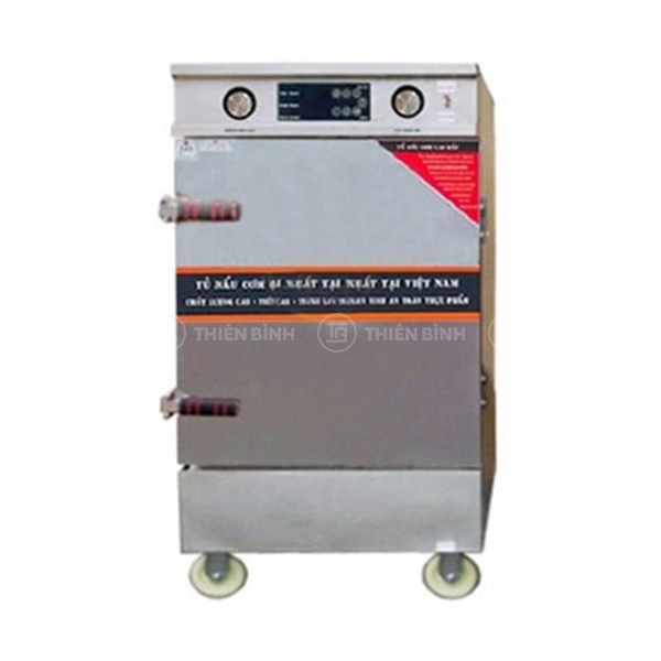 Tủ hấp xúc xích dùng điện điều khiển cảm ứng