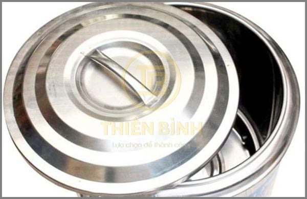 Nồi nấu phở dùng điện 30 lít 4 Nắp nồi nấu phở 30 lít dùng điện