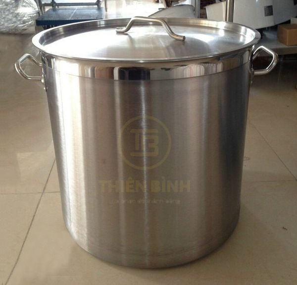 Nồi inox nấu bếp từ công nghiệp 4 Ảnh nồi inox nấu bếp từ công nghiệp