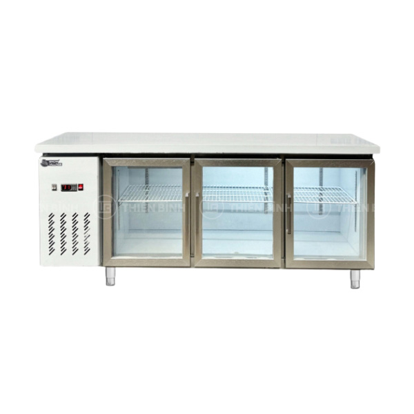 Bàn mát 3 cánh kính 1m8 Snow Village PLO.35L2Q