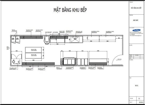 Thiên Bình cung cấp và thiết kế bếp làm bánh cho Tiệm bánh Men Chúa - 11B Trần Quốc Toản 3 Bên cạnh việc cung cấp, Thiên Bình là đơn vị thiết kế bếp làm bánh chuyên nghiệp và hoàn toàn miễn phí