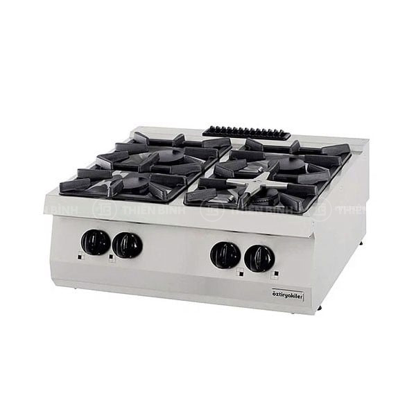 Bếp Âu 4 họng dùng gas Ozti OSOG 8070L