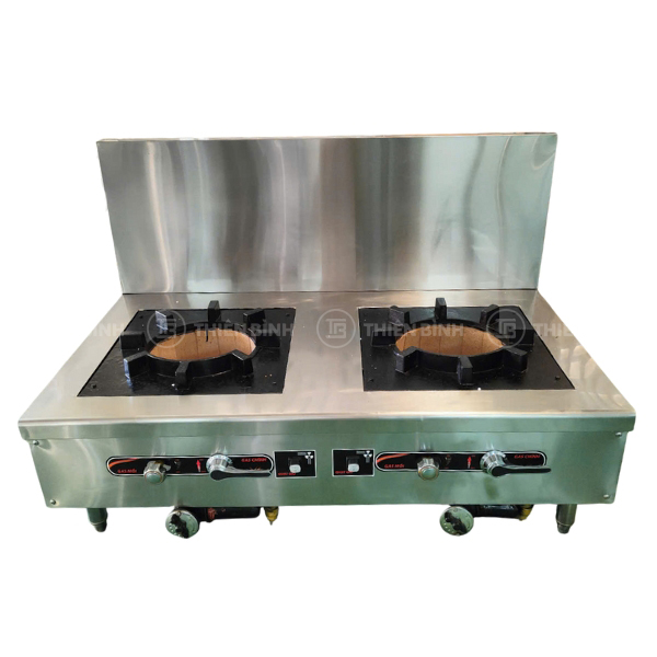 Bếp hầm đôi họng đất