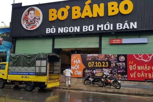 Cung cấp thiết bị bếp công nghiệp cho nhà hàng Bơ Bán Bò