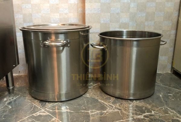 Nồi inox nấu bếp từ công nghiệp 7 Hình ảnh của nồi inox nấu bếp từ công nghiệp
