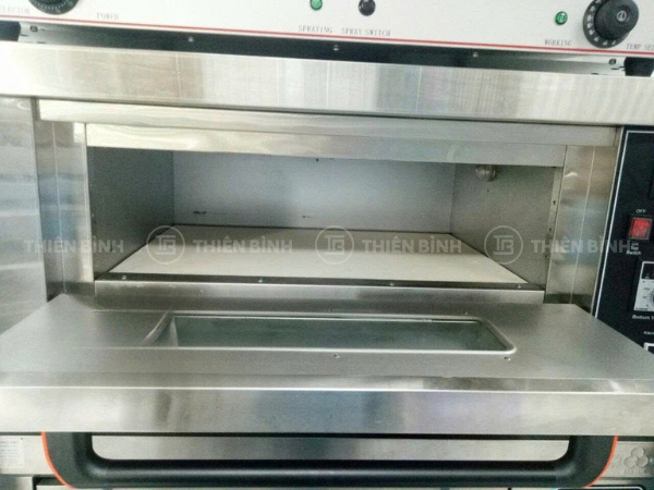 Lò nướng pizza 1 tầng 1 khay Soven SS-11EP 3 Khoang lò nướng pizza Soven SS-11EP