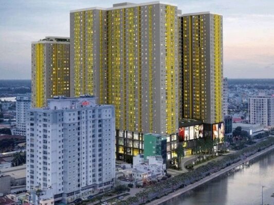 Khu cao ốc Hòa Bình The Gold View