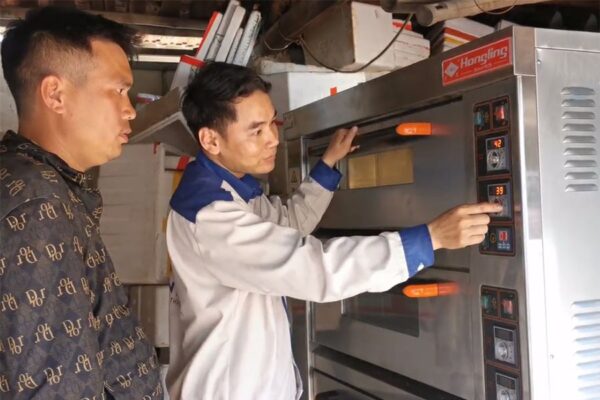 Lắp đặt lò nướng Hongling tại Bắc Ninh