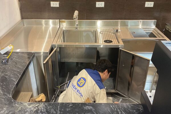 Lắp đặt thiết bị bar cafe Trúc Lâm