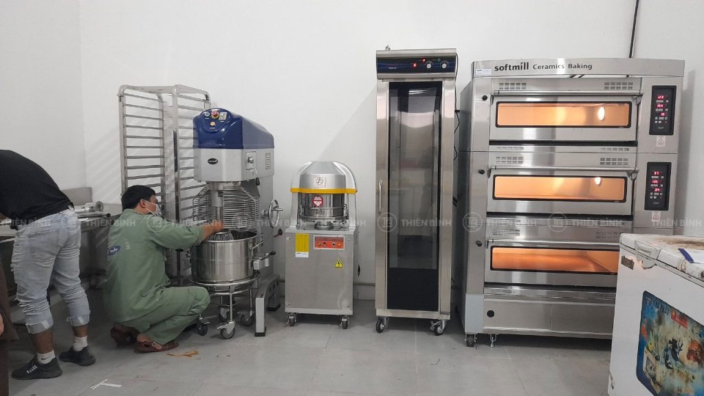 Thiết kế cung cấp thiết bị làm bánh cho Học viện Phật Giáo Việt Nam 12 Hoàn thiện lắp đặt các thiết bị bếp bánh cho học viện