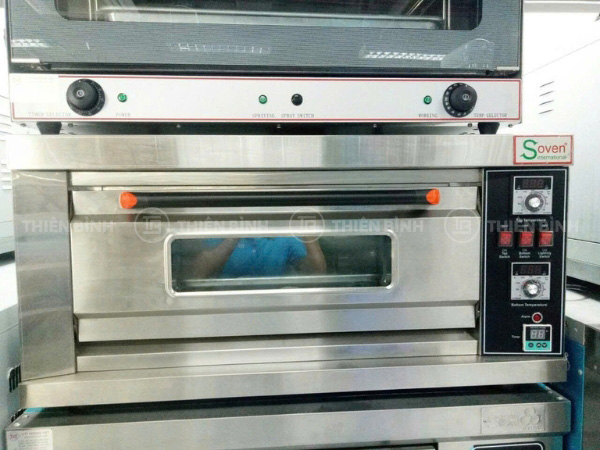 Lò nướng pizza 1 tầng 1 khay Soven SS-11EP 2 Lò nướng pizza Soven SS-11EP