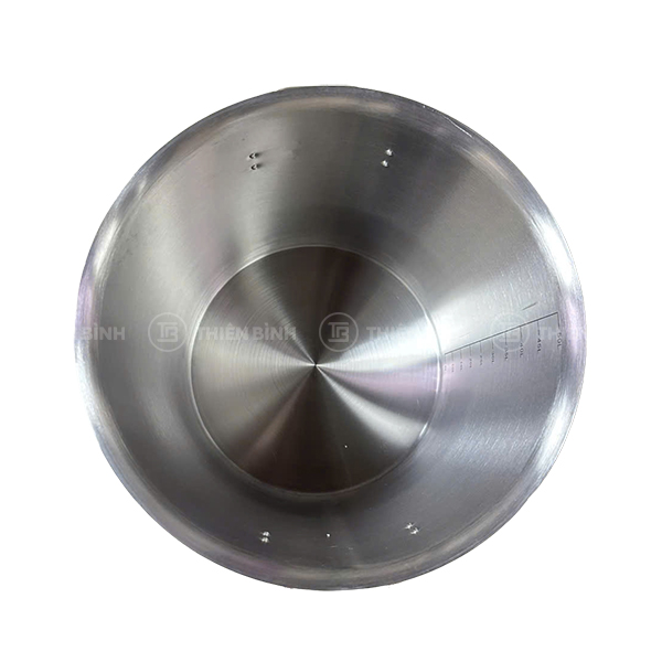 Nồi từ inox siêu dày 7 đáy 30L 4 Lòng nồi có vạch chia dung tích