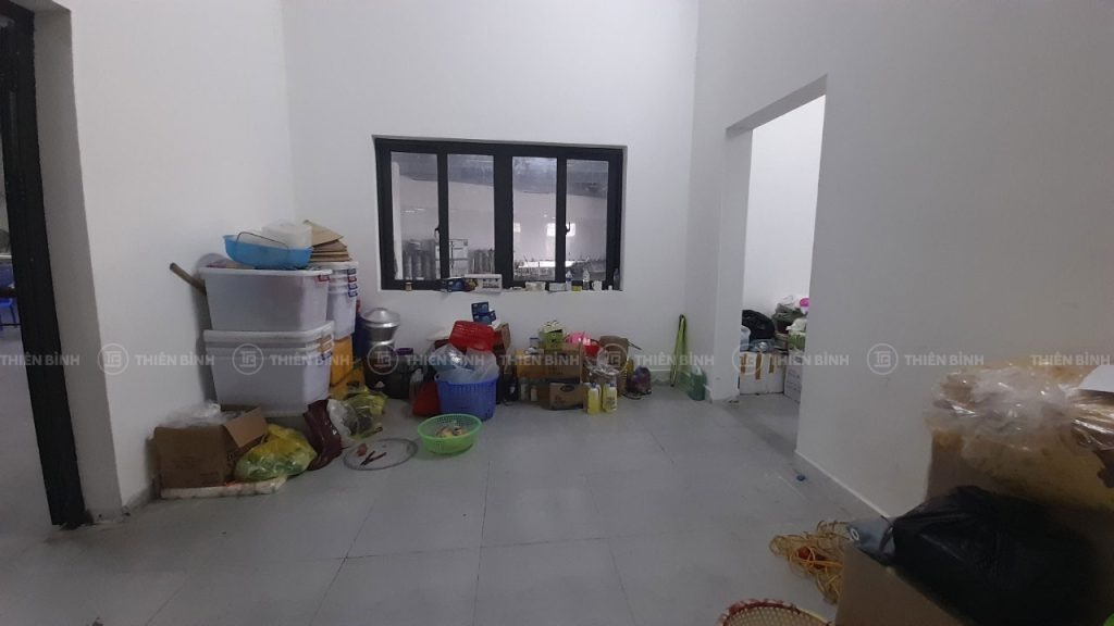 Thiết kế cung cấp thiết bị làm bánh cho Học viện Phật Giáo Việt Nam 4 Mặt bằng khu bếp trước khi lắp đặt thiết bị