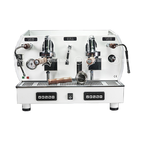 Máy pha cà phê Altea Wood Limited All White 2 group