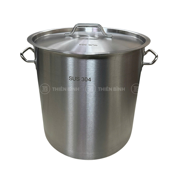 Nồi từ inox siêu dày 7 đáy 100L