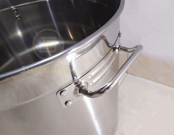 Nồi inox nấu bếp từ công nghiệp 6 Tay cầm nồi inox