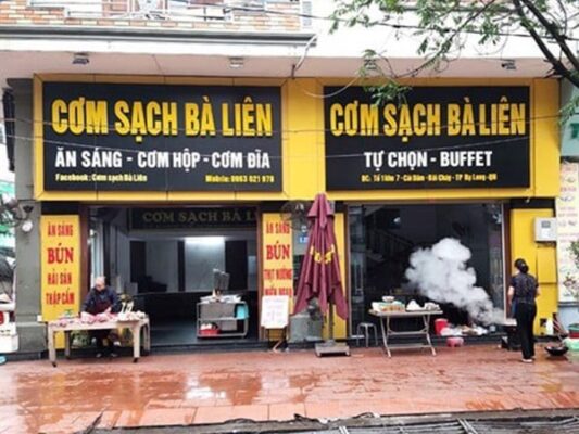 Thiên Bình cung cấp thiết bị bếp cho chuỗi cửa hàng cơm sạch Bà Liên