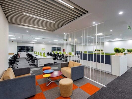 Thiết kế bếp ăn công ty nội thất Điểm Nhấn