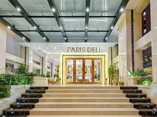 Thiết kế bếp khách sạn Paris Deli