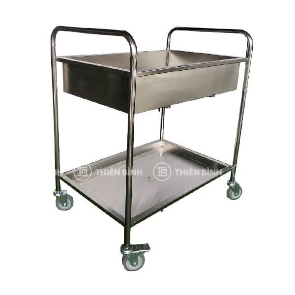 Xe thu gom bát đĩa bẩn