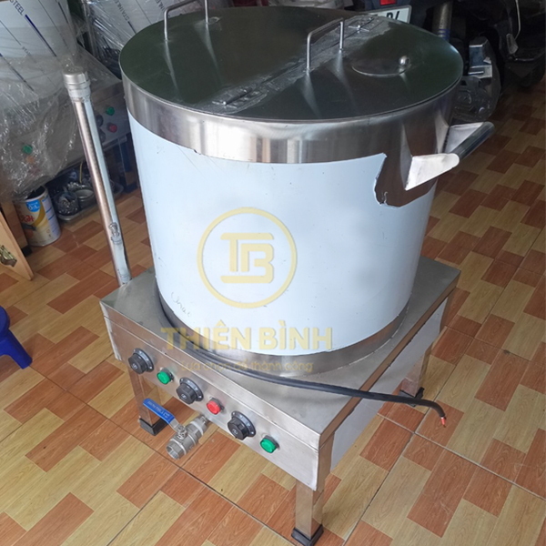 Nồi nấu cháo 50 lít 2 Ảnh nồi nấu cháo 50 lít