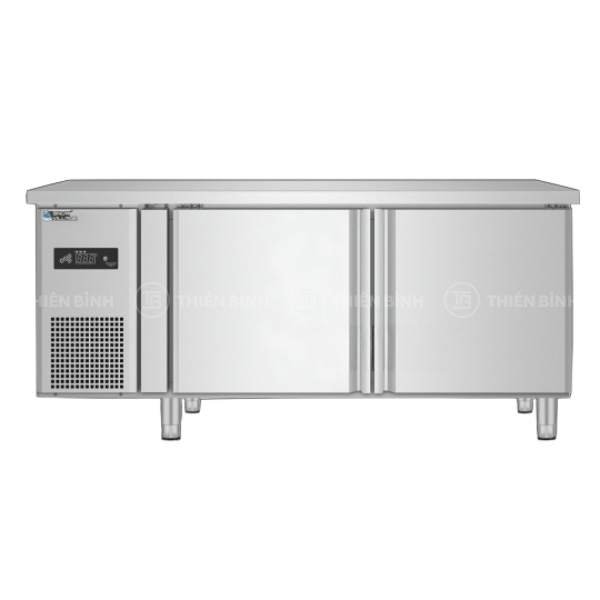 Bàn đông mát 2 cánh inox 1m2 Snow Village PLO.25L2D 304
