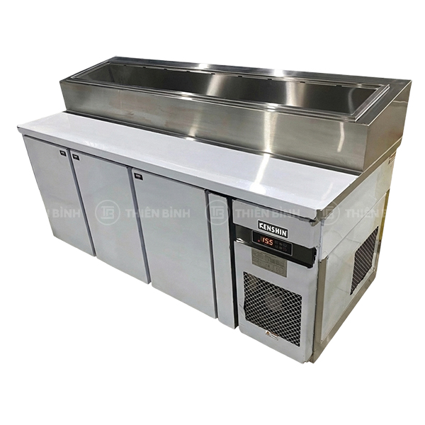 Bàn salad 3 cánh 1m8 Kenshin KS-PZ1875CI