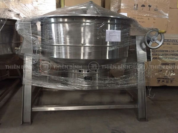 Nồi hầm (chảo nghiêng) tay quay Berjaya TK43SW (Chảo inox) 2 Berjaya TK43SW (Chảo inox)