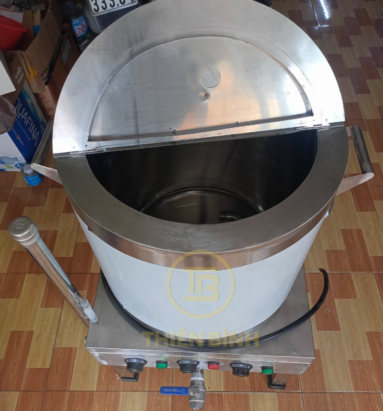 Nồi nấu cháo 50 lít 7 Hình ảnh nồi nấu cháo 50 lít