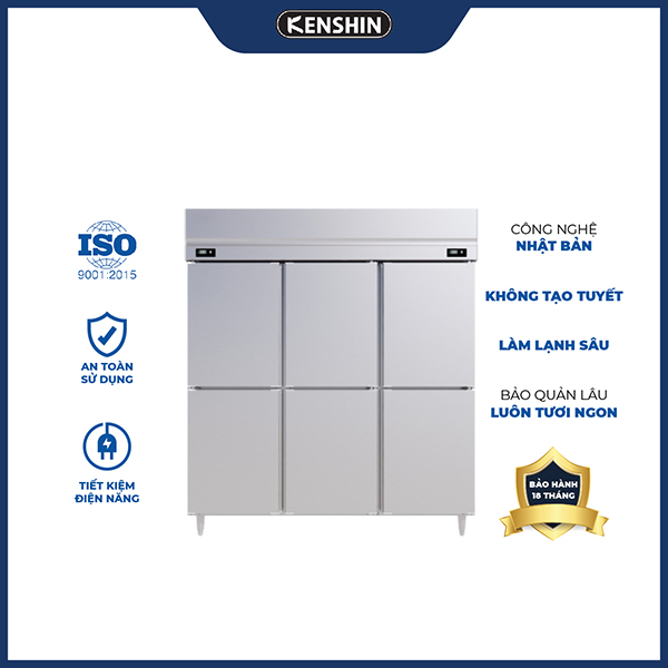 Tủ mát công nghiệp 6 cánh Kenshin KS-6I1750C