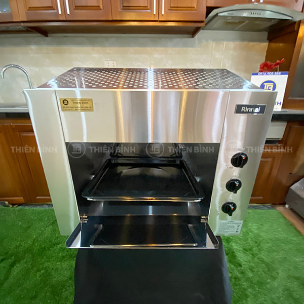 Lò nướng Salamander gas 3 họng Rinnai RSB-923N 4 Lò nướng Salamander gas Rinnai RSB-923N