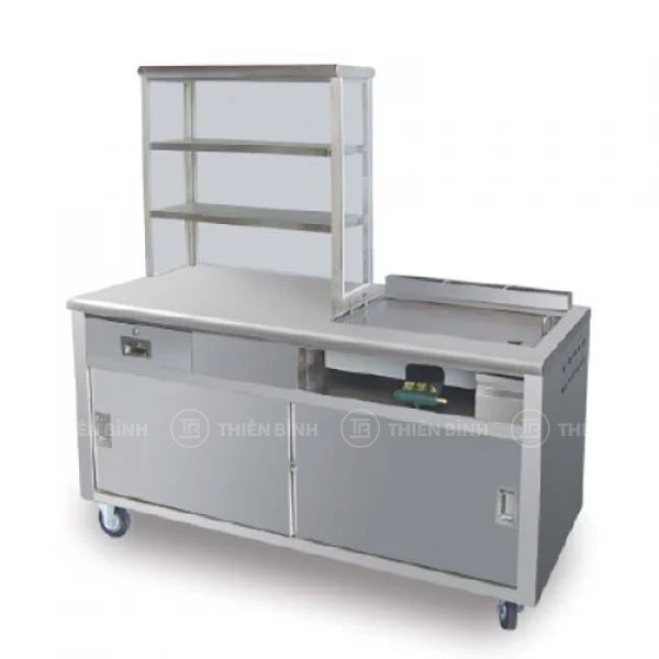 Tủ bán bánh mì inox
