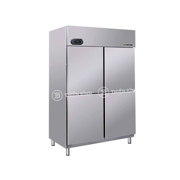 Tủ mát Berjaya 4 cánh inox BS4DUC/Z