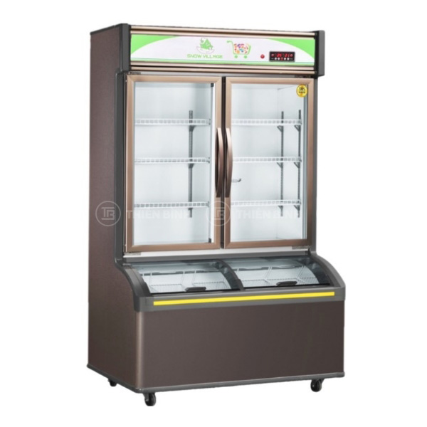 Tủ trưng bày thực phẩm trên mát dưới đông Snow Village LCD-1515