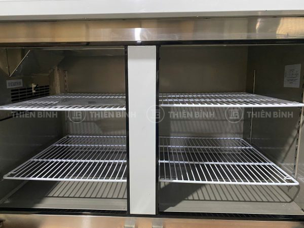 Bàn mát 2 cánh inox TurboGold TG-12UC có giá nan