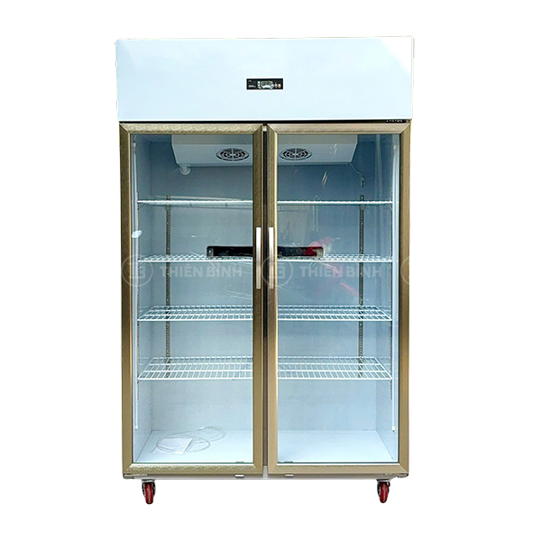 Tủ mát 2 cánh kính Lightcool LC-2K1100C (inox 430)