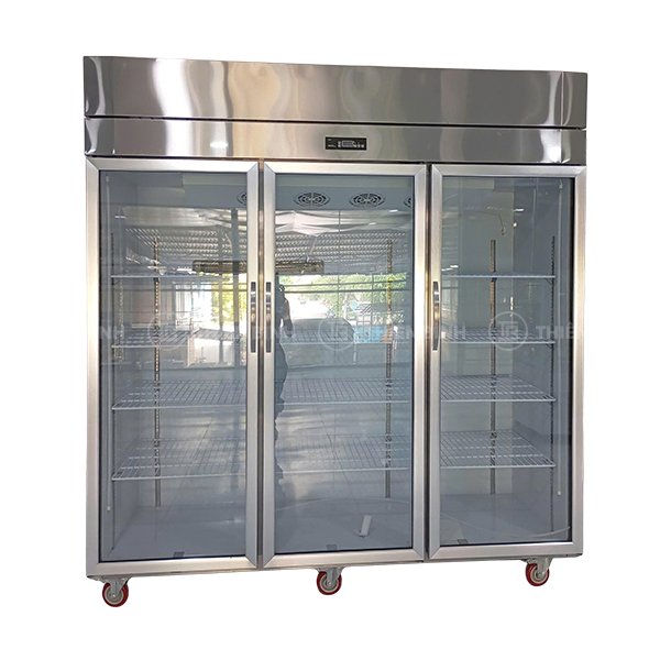 Tủ mát 3 cánh kính Lightcool LC-3K1600C (inox 430)