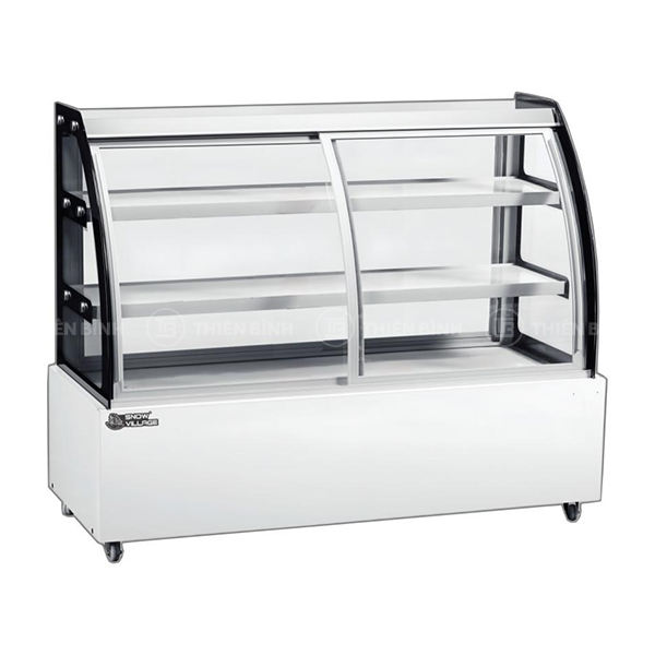 Tủ mát trưng bày kính cong 1m8 Snow Village DL-1.8